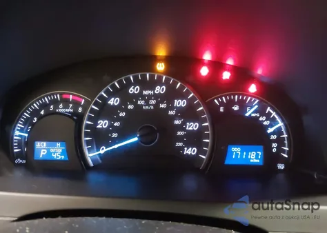 2013 Toyota Camry Le z USA, uszkodzony, nr VIN 4T4BF1FK0DR297468